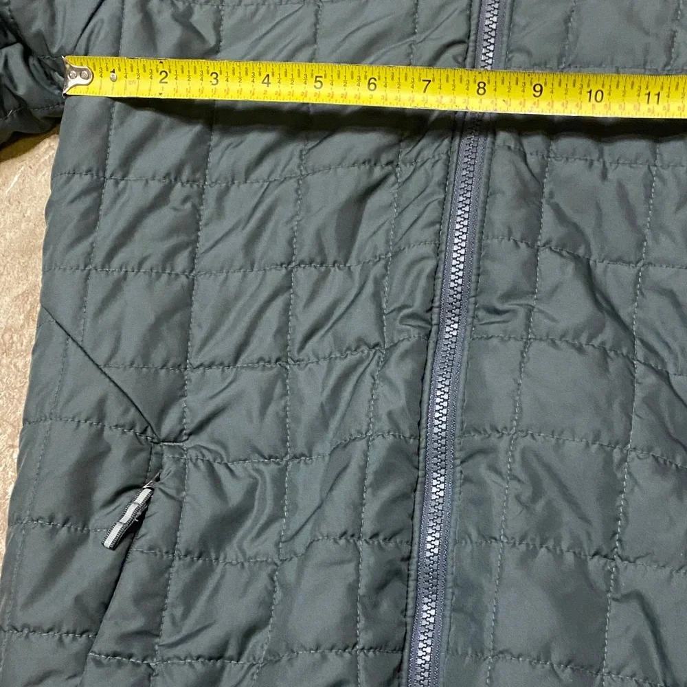 Kid’s Columbia Quilted Forest Green Large Jacket with Hood Fall Outdoor Camping